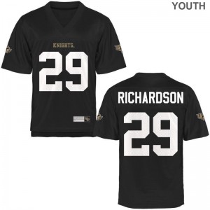 Youth Cordarrian Richardson Jerseys Black Limited University of Central Florida Jerseys