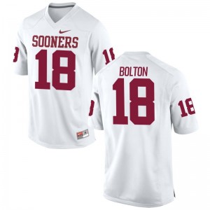 Limited Curtis Bolton Jersey Mens XXL OU Sooners White Men
