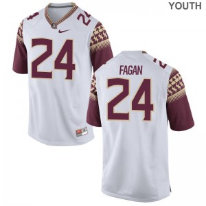 Cyrus Fagan Kids Jerseys XL Limited FSU White