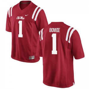 Ole Miss D.D. Bowie Jerseys Mens XL For Men Red Limited