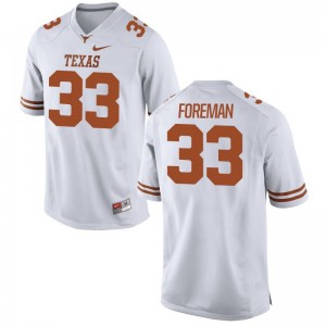 University of Texas D'Onta Foreman Jerseys Mens Medium For Men Limited Jerseys Mens Medium - White