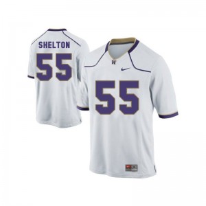 Danny Shelton UW Jersey S-XL Limited For Kids - White