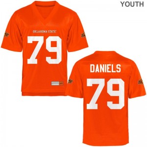 Darrion Daniels OSU Jersey Medium Orange Limited Youth(Kids)