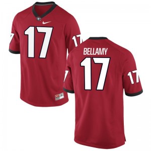 Davin Bellamy University of Georgia Mens Limited Jerseys XX Large - Red