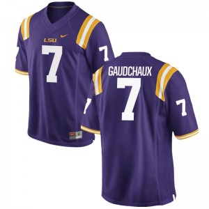 LSU Tigers Davon Gaudchaux For Men Limited Jersey 3XL - Purple