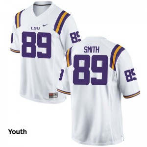 Tigers DeSean Smith Jerseys X Large Limited Youth(Kids) White