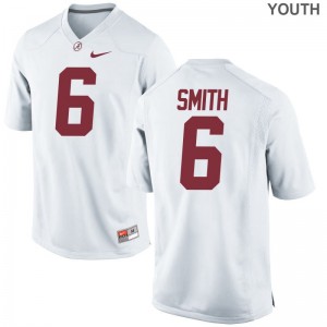 DeVonta Smith Youth(Kids) University of Alabama Jerseys White Limited Jerseys