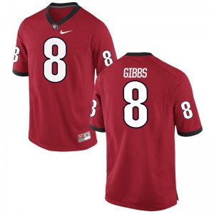 Mens Limited Georgia Jerseys Deangelo Gibbs - Red