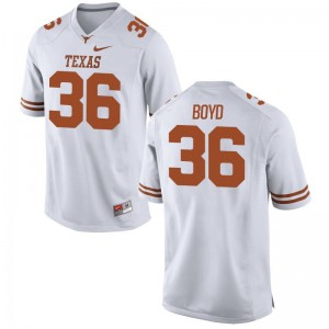 University of Texas Demarco Boyd Jersey Men Large Limited White Mens