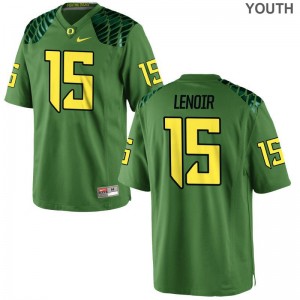 Youth Deommodore Lenoir Jerseys Apple Green Limited Ducks Jerseys