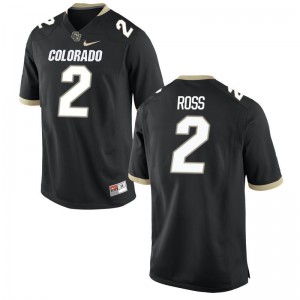 Black Devin Ross Jerseys XL Colorado Limited Men