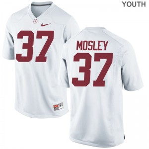 Limited Bama Donavan Mosley Youth(Kids) Jersey Youth XL - White