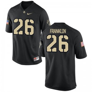 United States Military Academy Jerseys S-3XL Donovan Franklin For Men Limited - Black