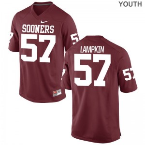 Du'Vonta Lampkin Oklahoma Sooners Kids Limited Jersey S-XL - Crimson