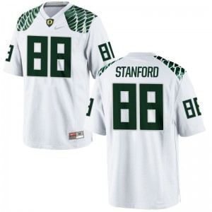 Limited Ducks Dwayne Stanford Kids Jerseys Youth Small - White