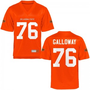 Oklahoma State Cowboys Dylan Galloway Limited For Men Jerseys Large - Orange