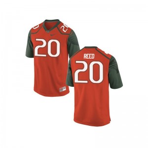 Ed Reed For Kids Jersey Youth Small Orange_Green Miami Limited