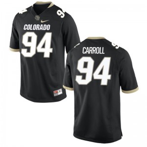 Limited Kids UC Colorado Jersey Youth Small of Ellis Carroll - Black