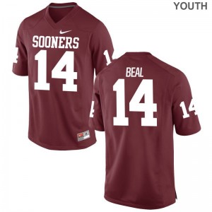 Sooners Emmanuel Beal Jersey Small Limited Youth(Kids) - Crimson