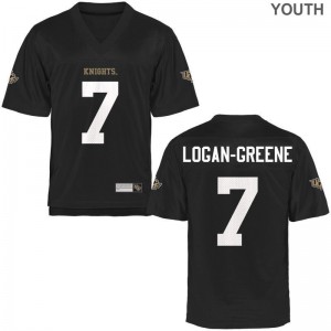 Emmanuel Logan-Greene Kids Black Jersey Large Limited UCF Knights