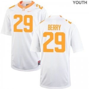 Evan Berry Vols Jersey XL Limited For Kids Jersey XL - White