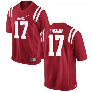Evan Engram Mens Jersey Ole Miss Limited - Red