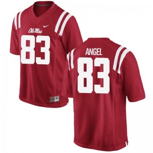 Gabe Angel Jerseys XXX Large Mens University of Mississippi Red Limited