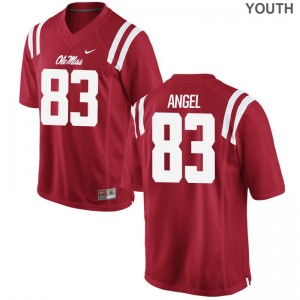 Gabe Angel Rebels Jersey XL Limited Red For Kids