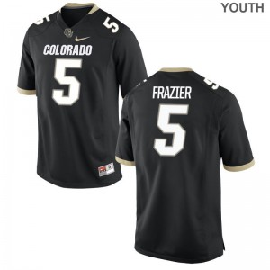 George Frazier Colorado Jerseys Small Limited Black For Kids