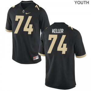 Purdue Graham Keller Jersey S-XL Black Limited Youth(Kids)