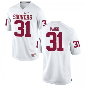 Mens Limited Sooners Jersey Grant Ward White Jersey