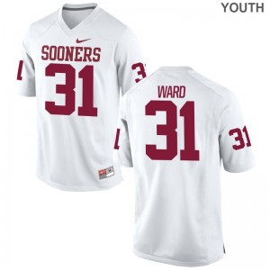Kids Grant Ward Jersey Youth Small Oklahoma Limited White
