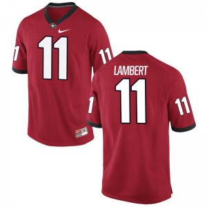 Greyson Lambert Mens Jerseys XXL Limited Georgia - Red