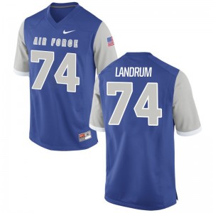 Air Force Academy Griffin Landrum Jersey Large Royal For Men Limited