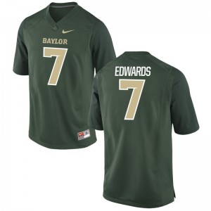 Miami Hurricanes Gus Edwards Jerseys S-3XL For Men Limited - Green