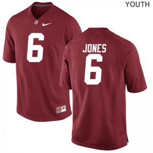 Alabama Hootie Jones Jerseys X Large Kids Limited - Red