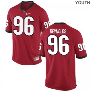 Hudson Reynolds Georgia Jerseys XL Red Youth(Kids) Limited