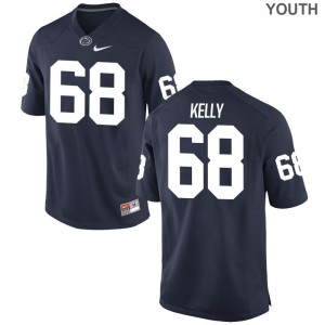 Youth(Kids) Limited Nittany Lions Jersey Medium of Hunter Kelly - Navy