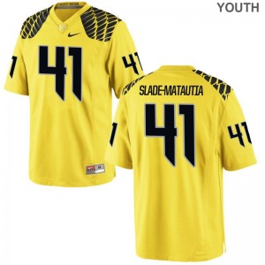 Ducks Isaac Slade-Matautia Jersey X Large Gold For Kids Limited