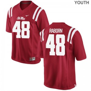 Ole Miss Jack Raborn Youth Limited Alumni Jerseys Red