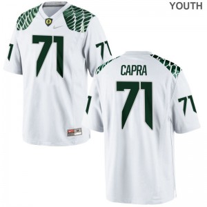 White Jacob Capra Jersey S-XL Oregon Kids Limited