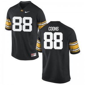 University of Iowa Jacob Coons For Men Limited Black Player Jersey