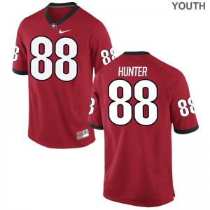 Youth Limited Georgia Bulldogs Jersey Youth X Large of Jaden Hunter - Red