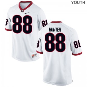 Jaden Hunter UGA Youth(Kids) Limited Jerseys XL - White