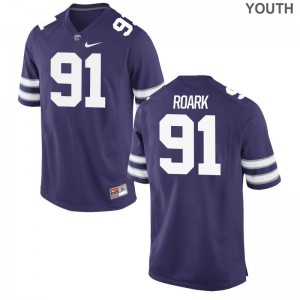 Jake Roark Kansas State Wildcats Jersey XL For Kids Limited Jersey XL - Purple