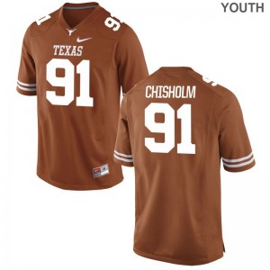 University of Texas Jamari Chisholm Jersey Youth X Large Youth(Kids) Limited - Orange