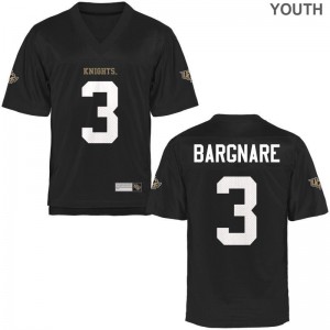 UCF Knights Jaquarius Bargnare Jerseys S-XL Limited Youth(Kids) - Black