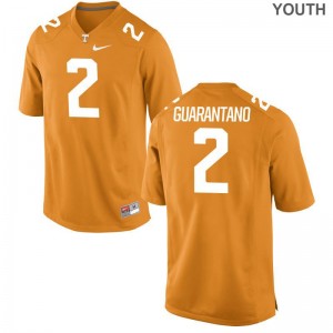 Tennessee Vols Jarrett Guarantano Jerseys Large Kids Orange Limited