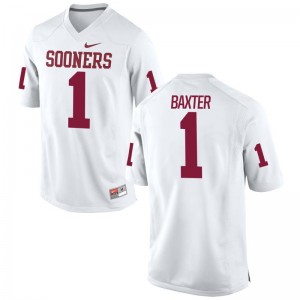 Limited OU Sooners Jarvis Baxter Men White Jersey XXL