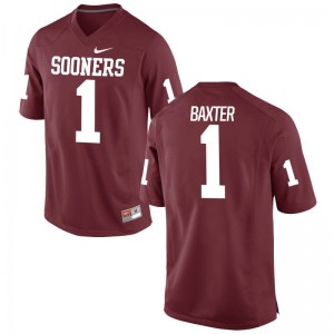 Oklahoma Jersey Youth Small of Jarvis Baxter Limited Youth - Crimson